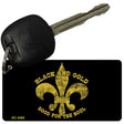 Black And Gold Novelty Aluminum Key Chain KC-4465