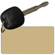 Gold Solid Novelty Metal Key Chain