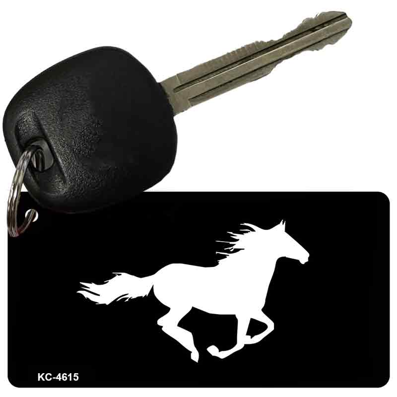 Running Horse Novelty Aluminum Key Chain KC-4615