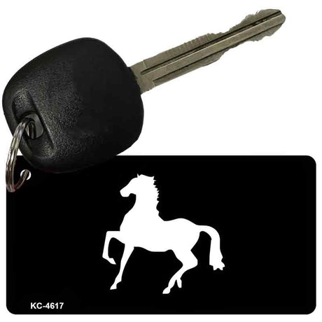 Horse Prancing Novelty Aluminum Key Chain KC-4617