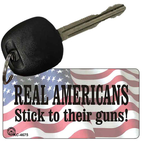 Real Americans Novelty Aluminum Key Chain KC-4675