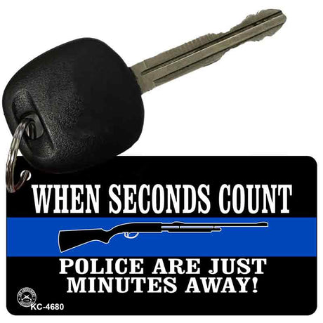 Seconds Count Novelty Aluminum Key Chain KC-4680