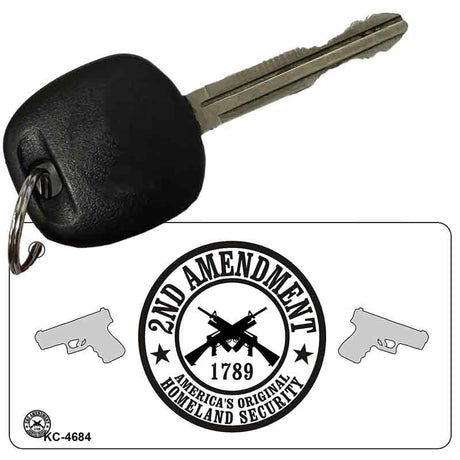 2nd Amendment Novelty Aluminum Key Chain KC-4684