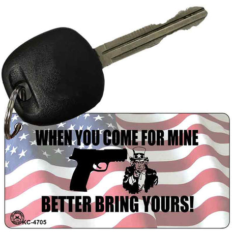 Better Bring Yours Novelty Aluminum Key Chain KC-4705