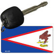 AM Samoa Flag Novelty Aluminum Key Chain KC-470