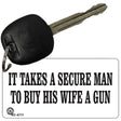 Secure Man Novelty Aluminum Key Chain KC-4711