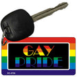 Gay Pride Rainbow Designs Novelty Aluminum Key Chain KC-4724