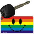 Smile Face Rainbow Designs Novelty Aluminum Key Chain KC-4725