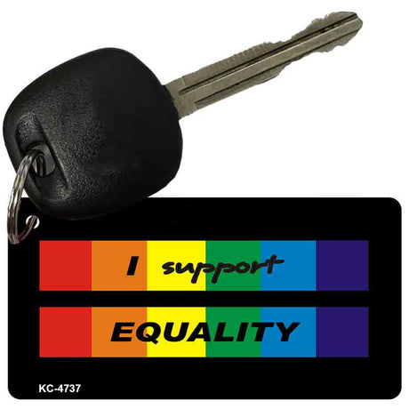 Equality Rainbow Designs Novelty Aluminum Key Chain KC-4737