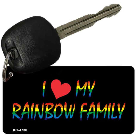 Rainbow Family Novelty Aluminum Key Chain KC-4738