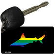 Shark Rainbow Design Novelty Aluminum Key Chain KC-4744