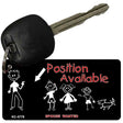 Position Available Wife Novelty Aluminum Key Chain KC-4778