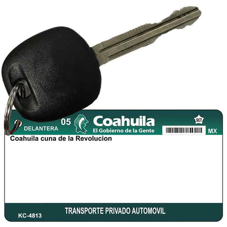 Coahuila Mexico Blank Novelty Metal Key Chain KC-4813