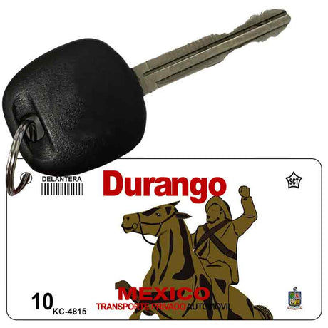 Durango Mexico Blank Novelty Metal Key Chain KC-4815