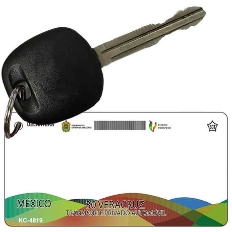 Veracruz Mexico Blank Novelty Metal Key Chain KC-4819