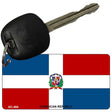 Dominican Rep Flag Novelty Aluminum Key Chain KC-484