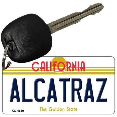 Alcatraz California State License Plate Tag Key Chain KC-4889