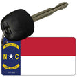 North Carolina State Flag Novelty Aluminum Key Chain KC-493