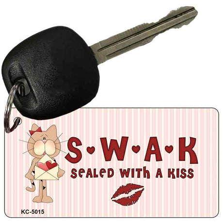 SWAK Kitty Novelty Aluminum Key Chain KC-5015