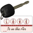 Love Is In The Air Novelty Aluminum Key Chain KC-5019