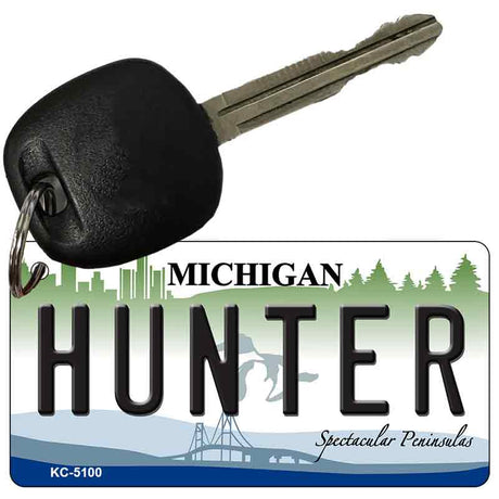 Hunter Michigan State License Plate Tag Novelty Key Chain KC-5100