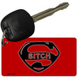 Super Bitch Novelty Aluminum Key Chain KC-5177