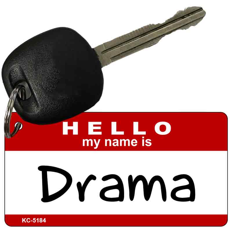 Drama Novelty Aluminum Key Chain KC-5184