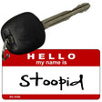 Stoopid Novelty Aluminum Key Chain KC-5192