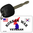 Korean War Veteran Novelty Aluminum Key Chain KC-5213