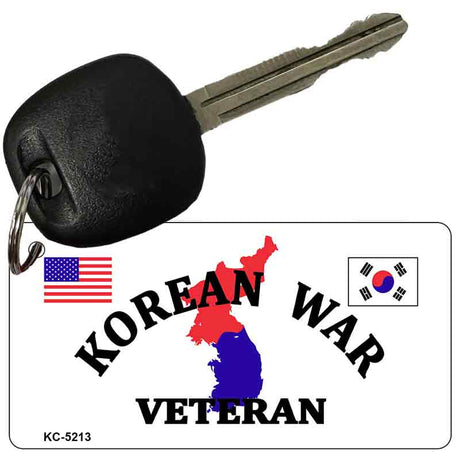 Korean War Veteran Novelty Aluminum Key Chain KC-5213