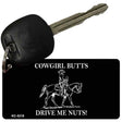 Cowgirl Butts Novelty Aluminum Key Chain KC-5218