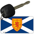 Scotland Crossed Flag Novelty Aluminum Key Chain KC-522