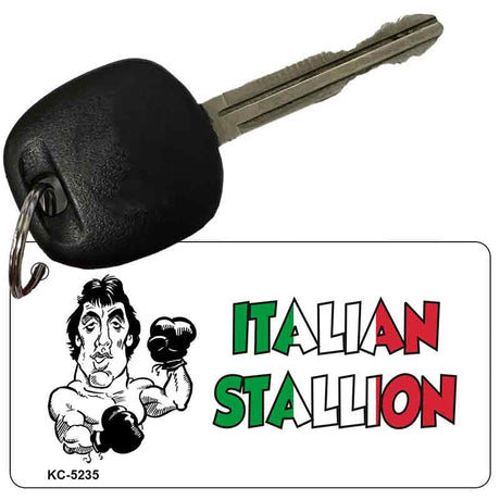 Italian Stallion Novelty Aluminum Key Chain KC-5235