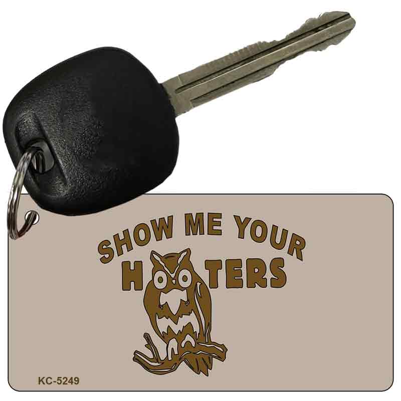 Show Me Your Hooters Novelty Aluminum Key Chain KC-5249