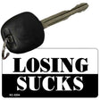 Losing Sucks Novelty Aluminum Key Chain KC-5254