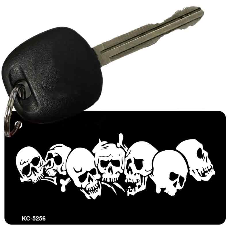 Skulls Novelty Aluminum Key Chain KC-5256