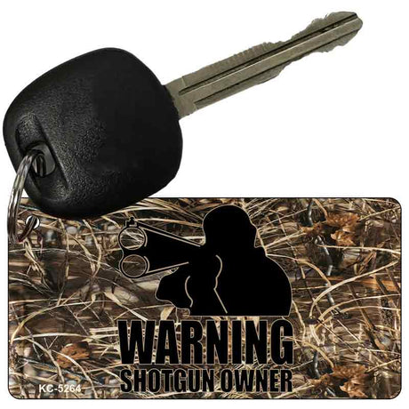 Shotgun Owner Novelty Aluminum Key Chain KC-5264