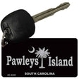 Pawleys Island Black Novelty Aluminum Key Chain KC-5335