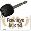 Pawleys Island Foot s Novelty Aluminum Key Chain KC-5337