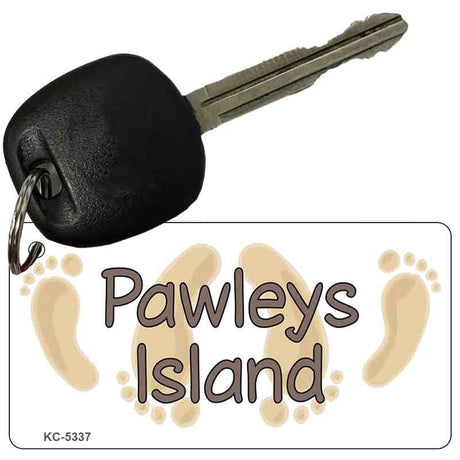 Pawleys Island Foot s Novelty Aluminum Key Chain KC-5337