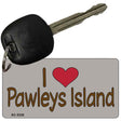 I Love Pawleys Island Novelty Aluminum Key Chain KC-5339