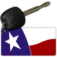 Texas State Flag Novelty Aluminum Key Chain KC-533