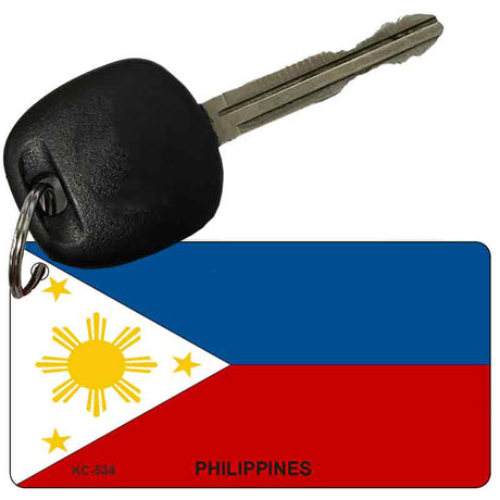 Philippines Flag Novelty Aluminum Key Chain KC-534