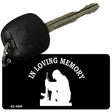 Loving Memory Sitting Novelty Aluminum Key Chain KC-5409