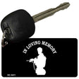 Loving Memory Standing Novelty Aluminum Key Chain KC-5411