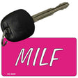 MILF Pink Novelty Aluminum Key Chain KC-5420