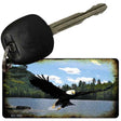 Eagle Over Water Novelty Aluminum Key Chain KC-553