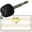 One Heart Novelty Metal Key Chain KC-5704