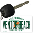 Venice Beach Florida State License Plate Tag Key Chain KC-6002