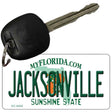 Jacksonville Florida State License Plate Tag Key Chain KC-6008